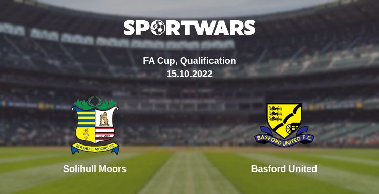 Where to watch the match Solihull Moors - Basford United