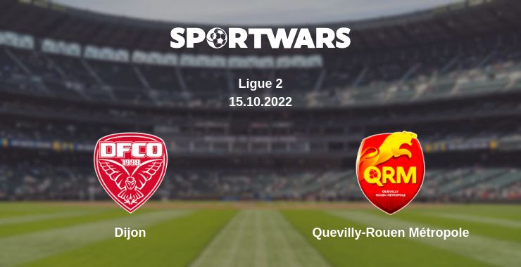 Where to watch the match Dijon - Quevilly-Rouen Métropole