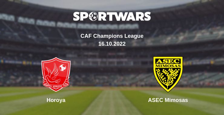 Where to watch the match Horoya - ASEC Mimosas