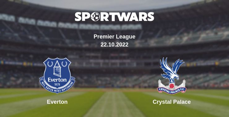 Where to watch the match Everton - Crystal Palace