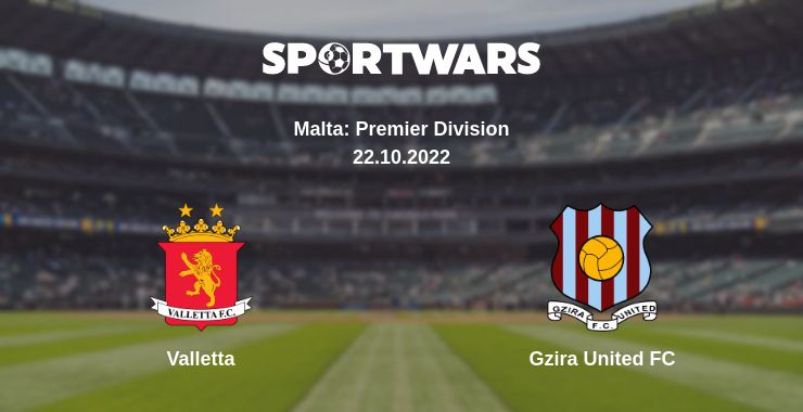 Where to watch the match Valletta - Gzira United FC