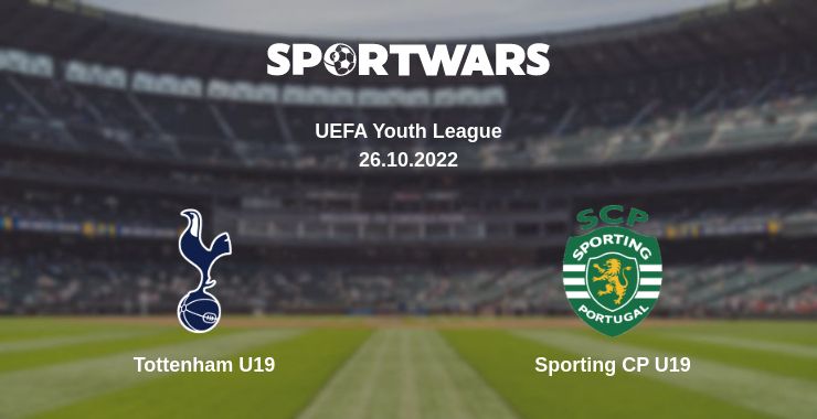 Where to watch the match Tottenham U19 - Sporting CP U19