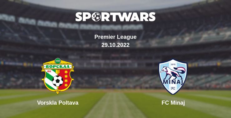 Where to watch the match Vorskla Poltava - FC Minaj