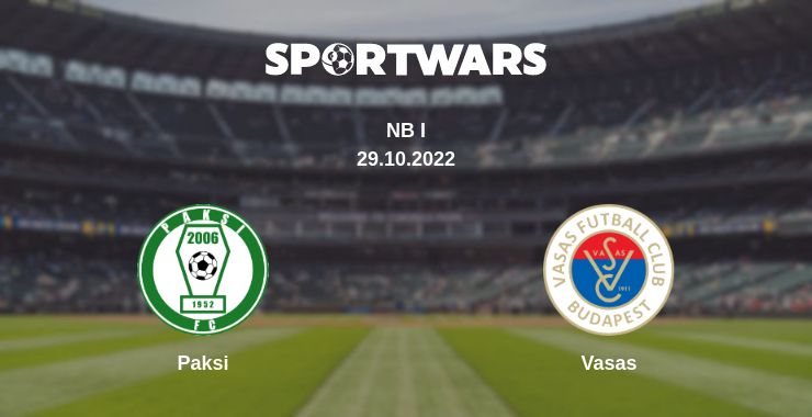 Where to watch the match Paksi - Vasas