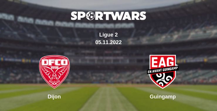 Where to watch the match Dijon - Guingamp