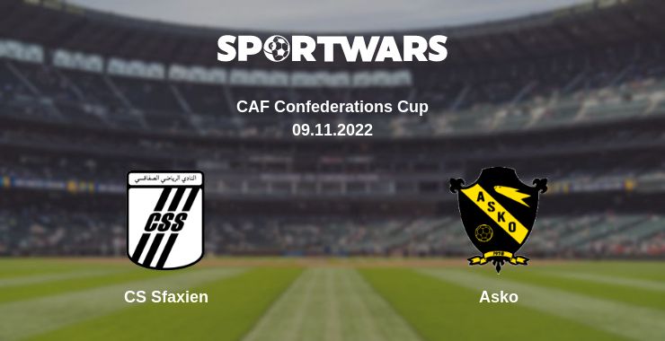 Where to watch the match CS Sfaxien - Asko