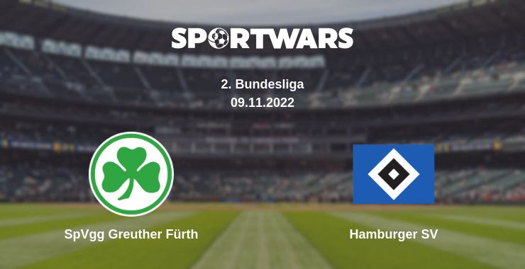 Where to watch the match SpVgg Greuther Fürth - Hamburger SV