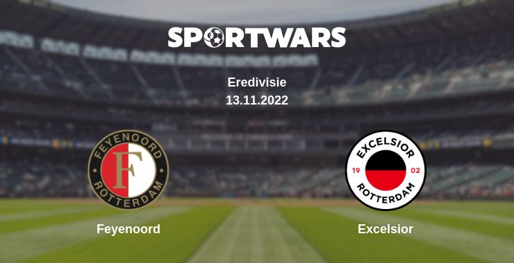 Where to watch the match Feyenoord - Excelsior