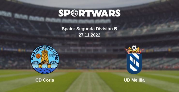 Where to watch the match CD Coria - UD Melilla