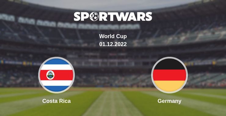 Where to watch the match Costa Rica - Germany