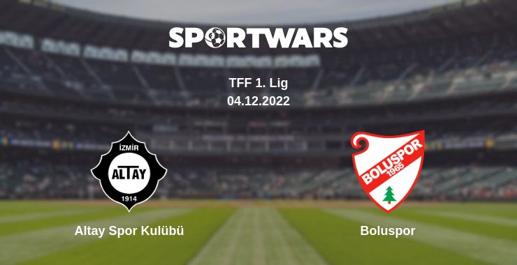 Where to watch the match Altay Spor Kulübü - Boluspor