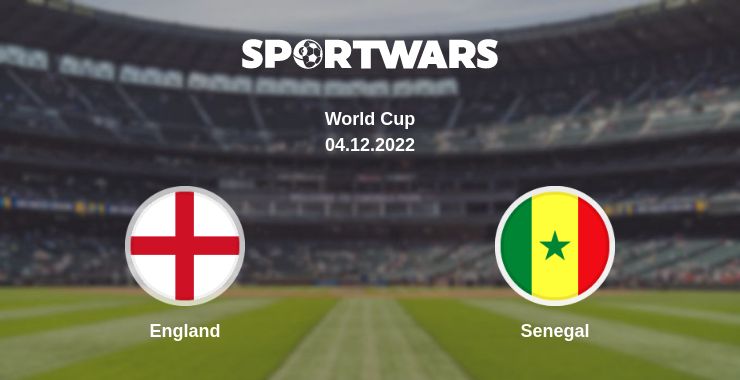 Where to watch the match England - Senegal