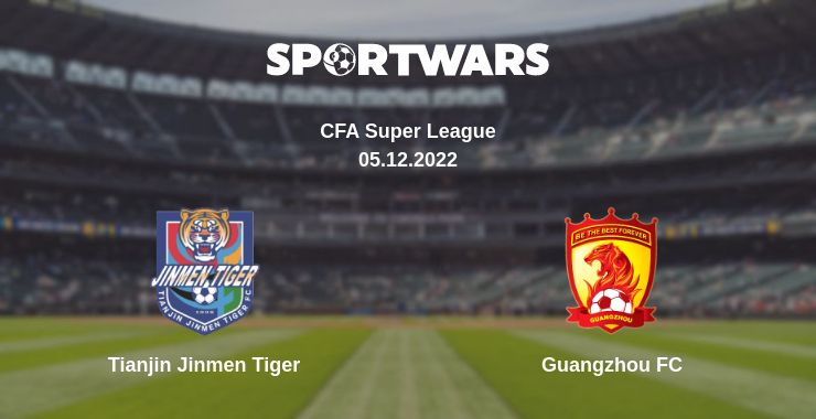 Where to watch the match Tianjin Jinmen Tiger - Guangzhou FC