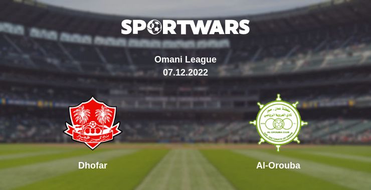 Where to watch the match Dhofar - Al-Orouba