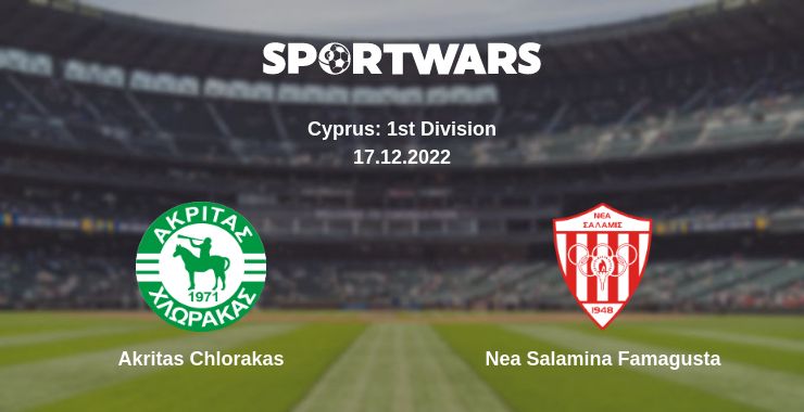 Where to watch the match Akritas Chlorakas - Nea Salamina Famagusta