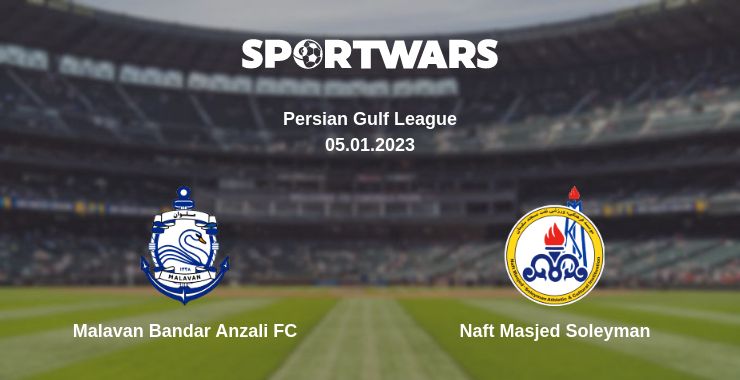 Where to watch the match Malavan Bandar Anzali FC - Naft Masjed Soleyman