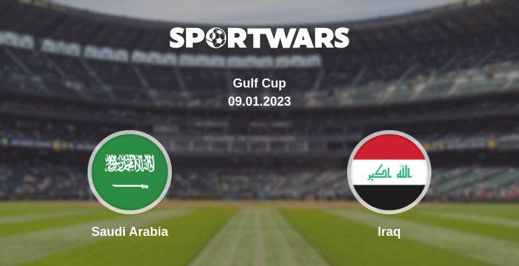 Where to watch the match Saudi Arabia - Iraq