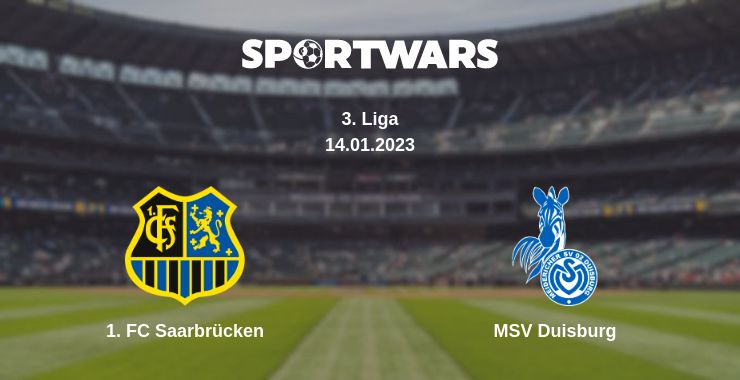 Where to watch the match 1. FC Saarbrücken - MSV Duisburg