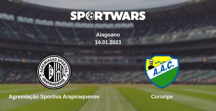 Where to watch the match Agremiação Sportiva Arapiraquense - Coruripe