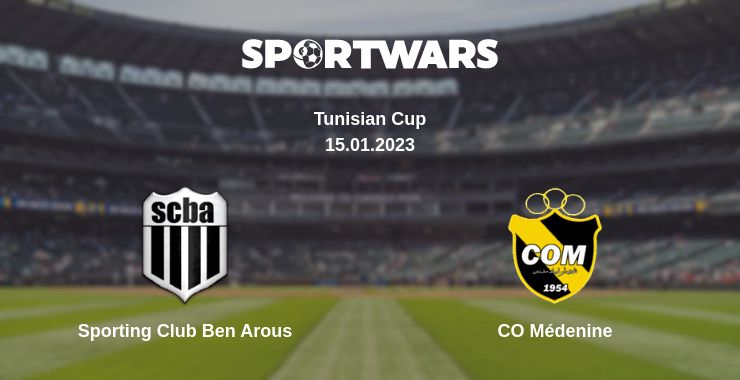 Where to watch the match Sporting Club Ben Arous - CO Médenine