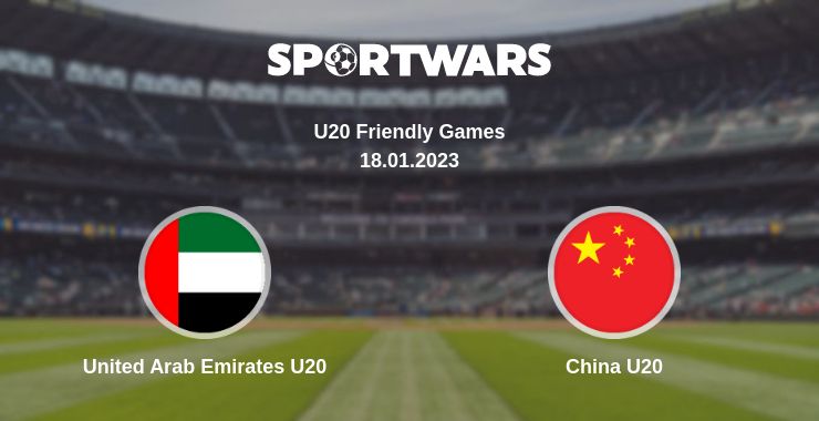 Where to watch the match United Arab Emirates U20 - China U20