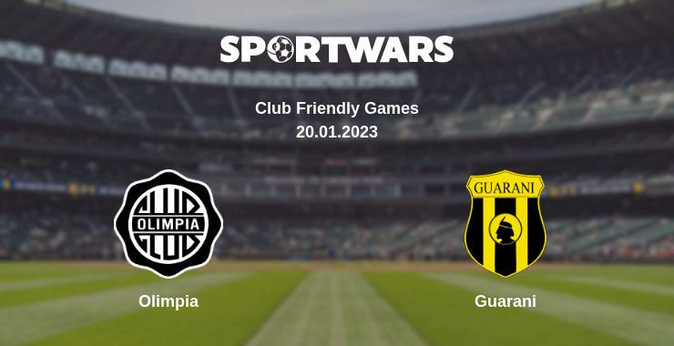 Where to watch the match Olimpia - Guarani