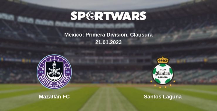 Where to watch the match Mazatlán FC - Santos Laguna