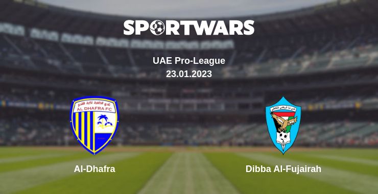 Where to watch the match Al-Dhafra - Dibba Al-Fujairah