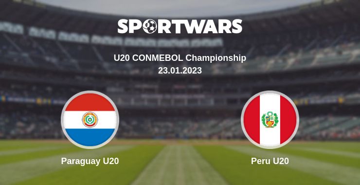 Where to watch the match Paraguay U20 - Peru U20