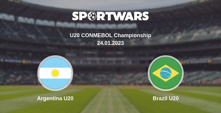 Where to watch the match Argentina U20 - Brazil U20