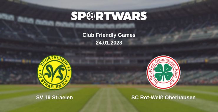 Where to watch the match SV 19 Straelen - SC Rot-Weiß Oberhausen