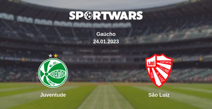 Where to watch the match Juventude - São Luiz