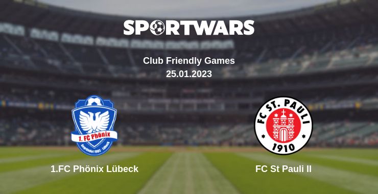 Where to watch the match 1.FC Phönix Lübeck - FC St Pauli II