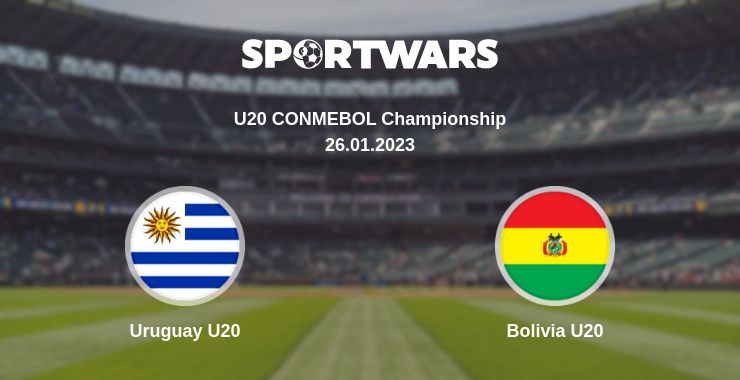 Where to watch the match Uruguay U20 - Bolivia U20