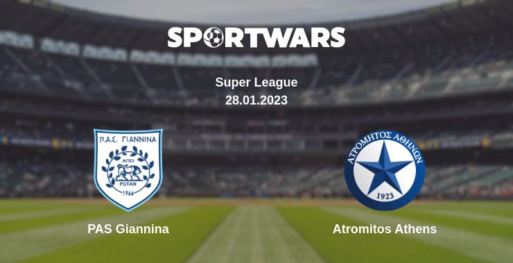 Where to watch the match PAS Giannina - Atromitos Athens