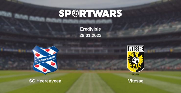 Where to watch the match SC Heerenveen - Vitesse