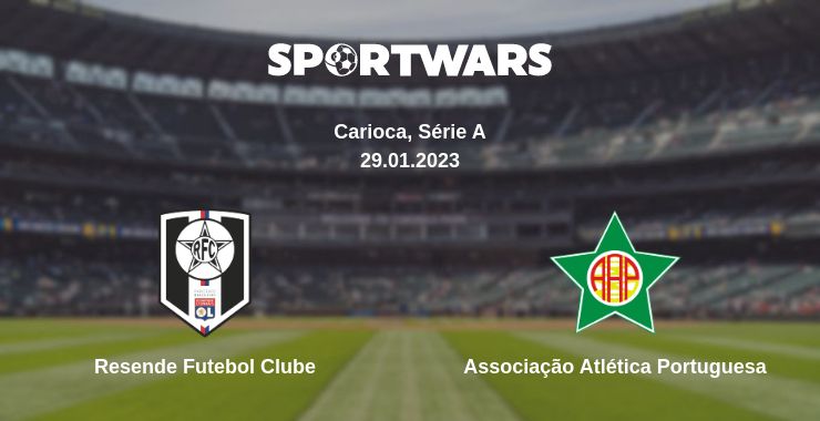 Where to watch the match Resende Futebol Clube - Associação Atlética Portuguesa