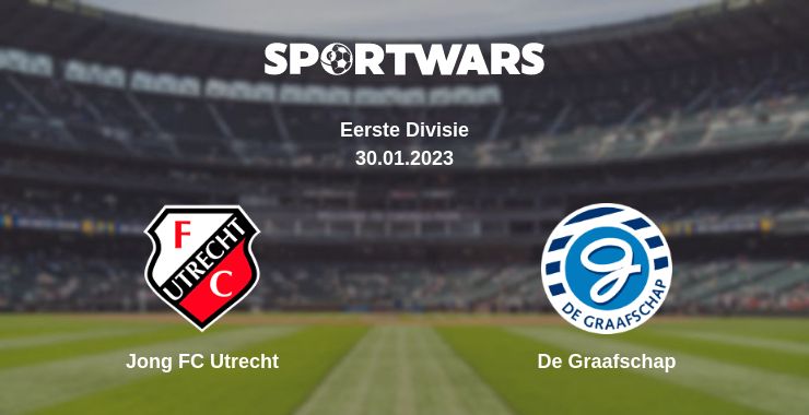 Where to watch the match Jong FC Utrecht - De Graafschap