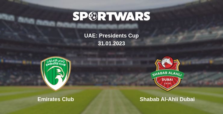 Where to watch the match Emirates Club - Shabab Al-Ahli Dubai