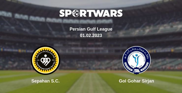 Where to watch the match Sepahan S.C. - Gol Gohar Sirjan