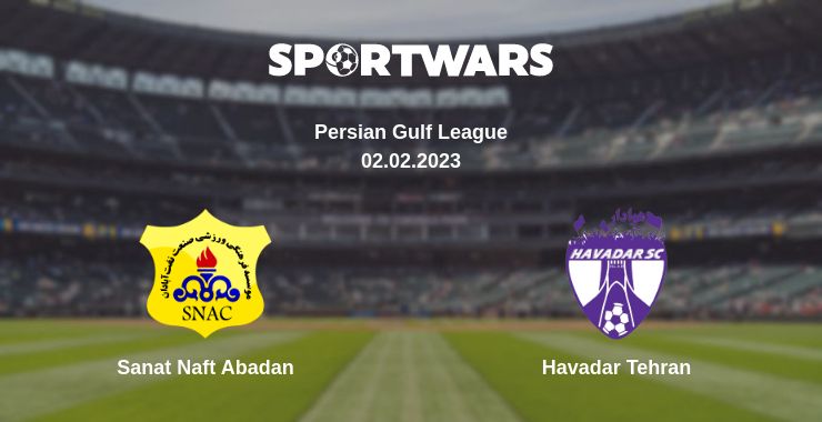 Where to watch the match Sanat Naft Abadan - Havadar Tehran