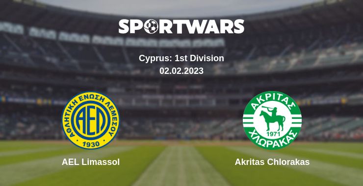 Where to watch the match AEL Limassol - Akritas Chlorakas