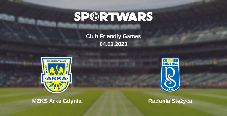 Where to watch the match MZKS Arka Gdynia - Radunia Stężyca