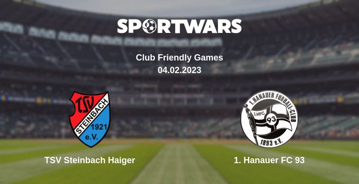 Where to watch the match TSV Steinbach Haiger - 1. Hanauer FC 93