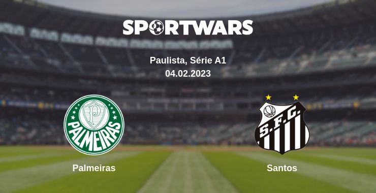 Where to watch the match Palmeiras - Santos