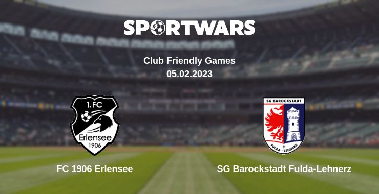 Where to watch the match FC 1906 Erlensee - SG Barockstadt Fulda-Lehnerz