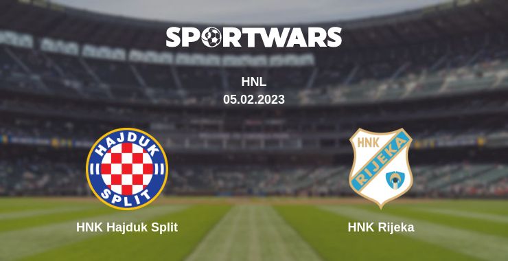 Where to watch the match HNK Hajduk Split - HNK Rijeka