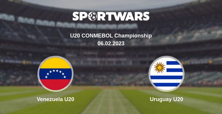 Where to watch the match Venezuela U20 - Uruguay U20