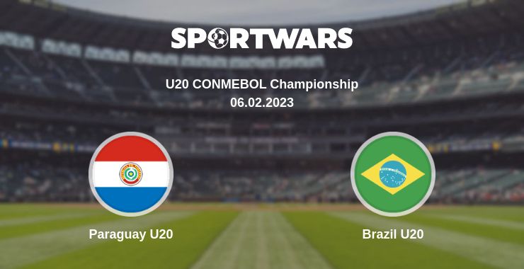 Where to watch the match Paraguay U20 - Brazil U20