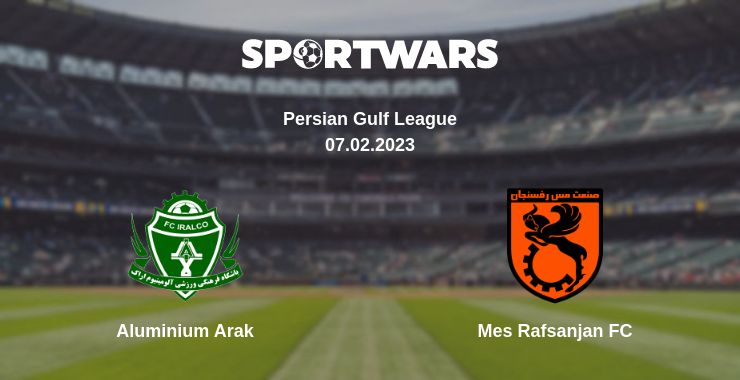 Where to watch the match Aluminium Arak - Mes Rafsanjan FC